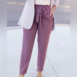Express High Waisted Sash Pant